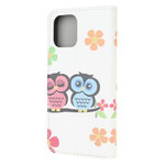 Case iPhone 13 Mini Couple of Owls