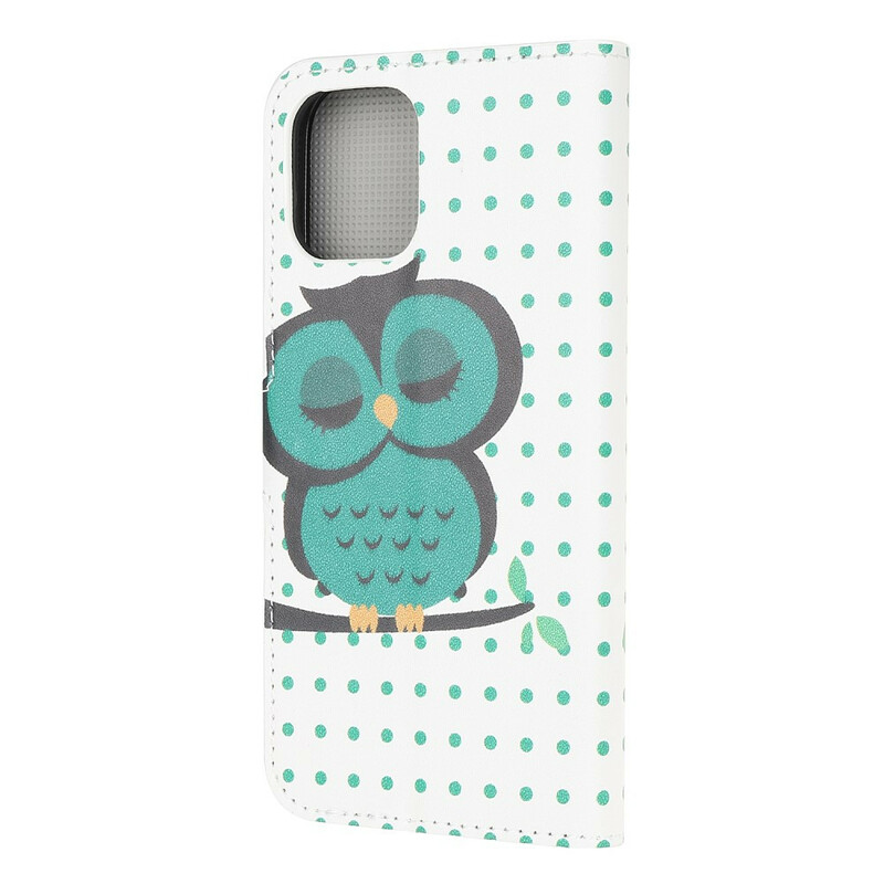 Cover for iPhone 13 Mini Hibou Endormi