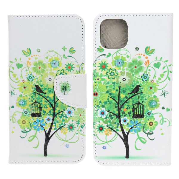 Case iPhone 13 Mini Flowered Tree