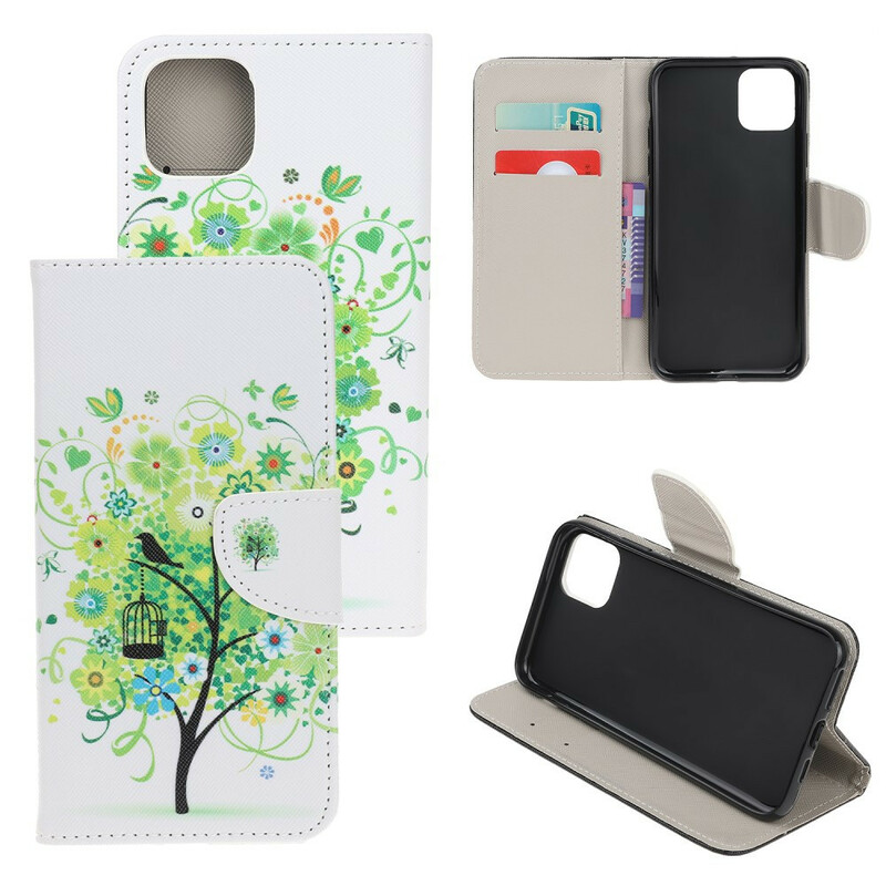 Case iPhone 13 Mini Flowered Tree