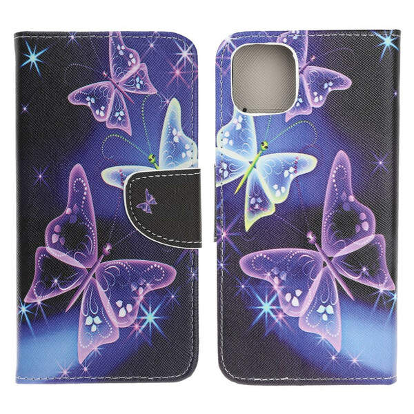 Cover iPhone 13 Mini Papillons Modernes