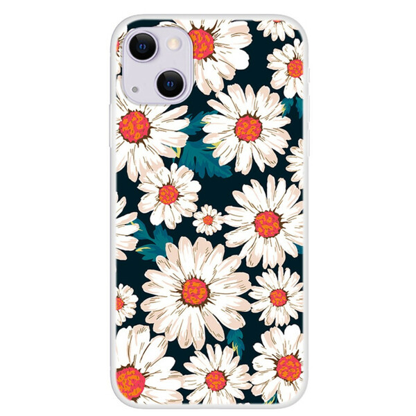 Case iPhone 13 Mini Daisies