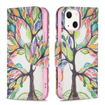 Cover iPhone 13 Mini Arbre Coloré