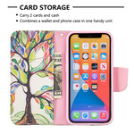 Cover iPhone 13 Mini Arbre Coloré