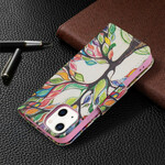 Cover iPhone 13 Mini Arbre Coloré