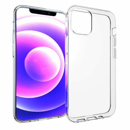 Case iPhone 13 Mini Transparent Silicone Premium