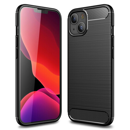 Brushed Carbon Fiber iPhone 13 Mini Case