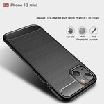 Brushed Carbon Fiber iPhone 13 Mini Case