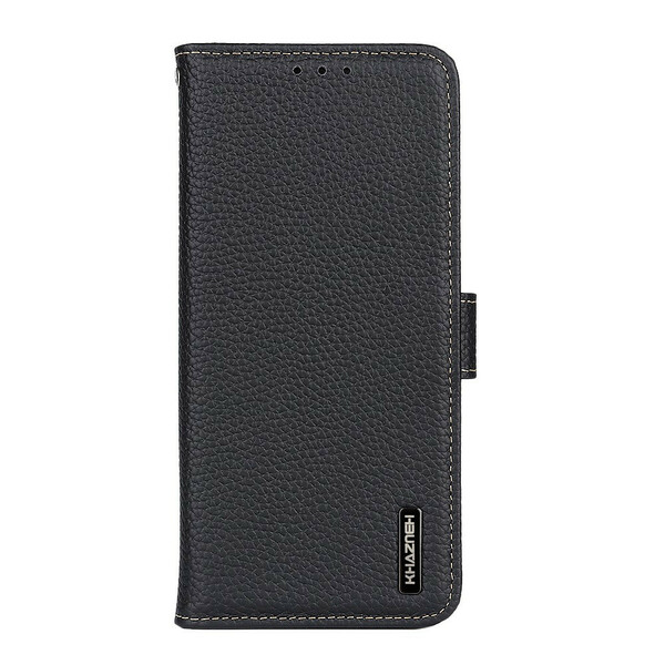 The
ather Case iPhone 13 Mini Genuine The
ather Lychee
 KHAZNEH