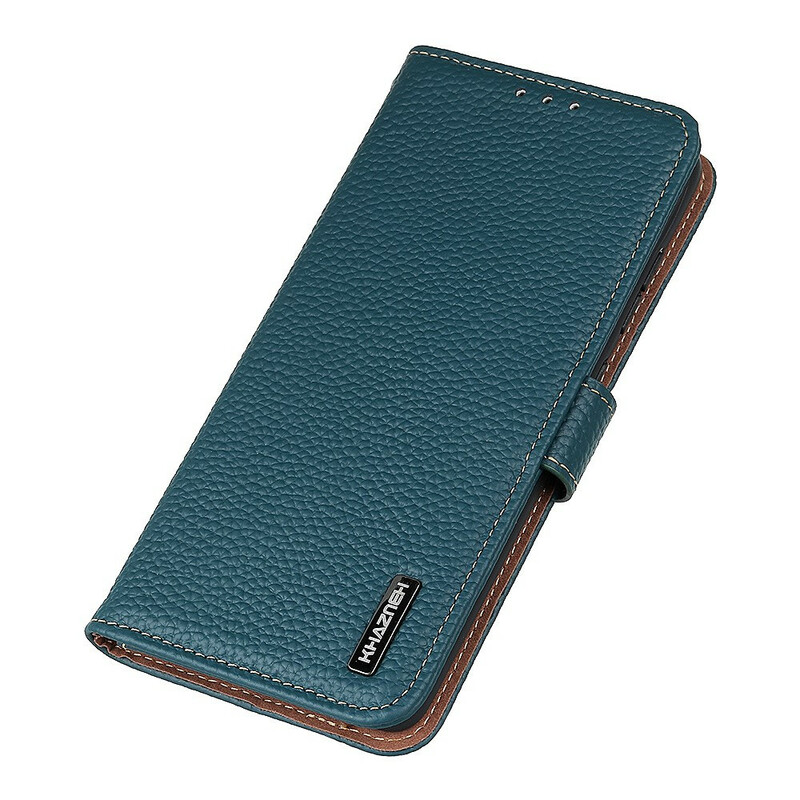 Case iPhone 13 Mini Genuine Leather Lychee KHAZNEH
