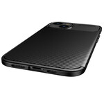 Case iPhone 13 Mini Flexible Texture Carbon Fiber