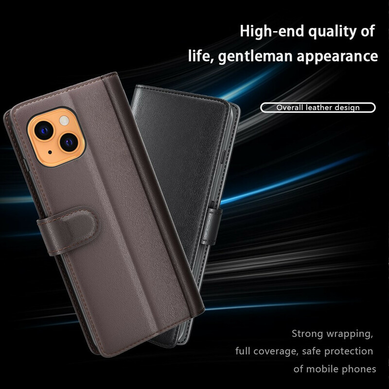 Case iPhone 13 Mini Genuine Leather