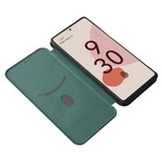 Flip Cover Google Pixel 6 Silicone Carbone Coloré