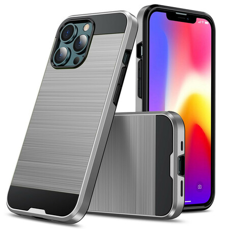 Brushed Carbon Fiber iPhone 13 Mini Case