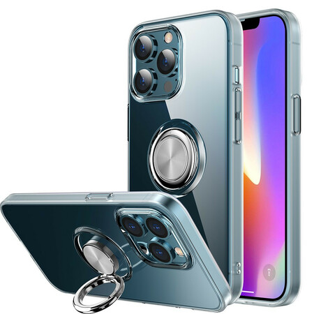 iPhone 13 Mini Clear Case with Ring Support