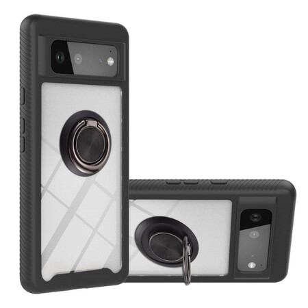 Google Pixel 6 Hybrid Case Beveled Edge with Ring