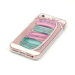 iPhone SE/5/5S Transparent Case Macarons Gourmands