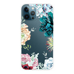 Case iPhone 13 Pro Max Watercolor Flowers