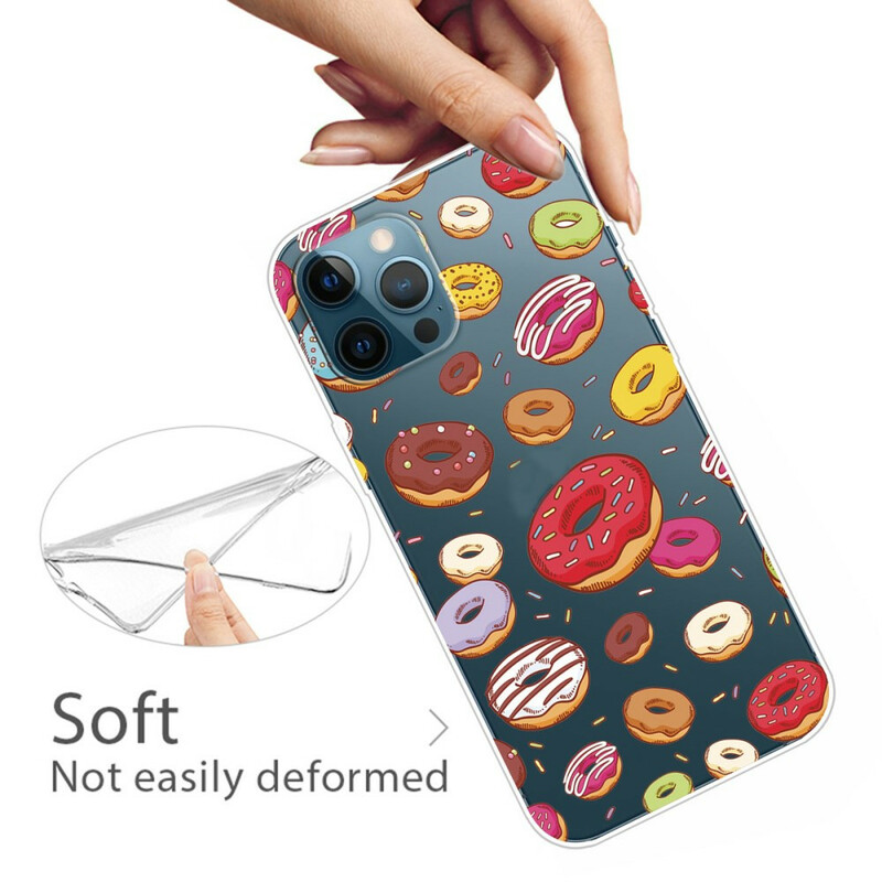 Case iPhone 13 Pro Max Love Donuts