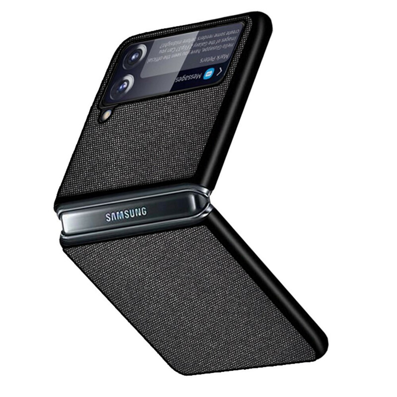 Case Samsung Galaxy Z Flip 3 5G Texture Tissu