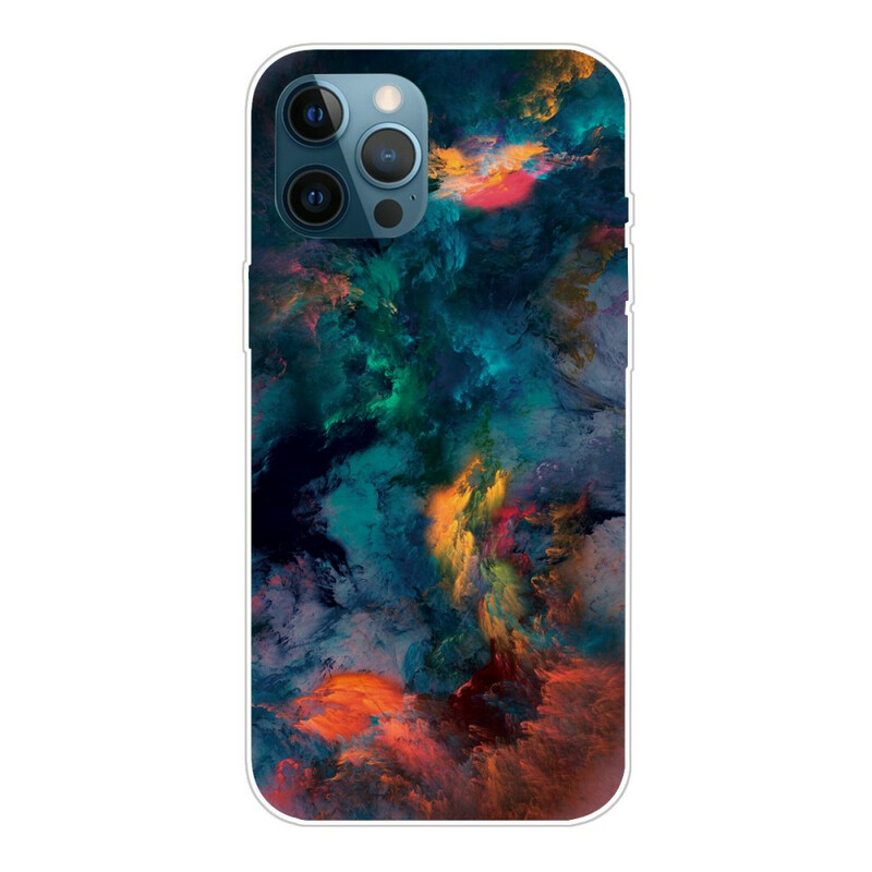 Case iPhone 13 Pro Colored Clouds