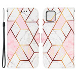 Case for iPhone 13 Pro Marble Geometric