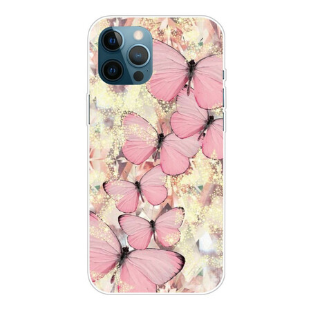 Case iPhone 13 Pro Max Butterflies
