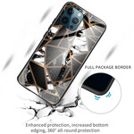 Case iPhone 13 Pro Tempered Glass Marble Geometry