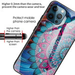 Case iPhone 13 Pro Tempered Glass Mandala