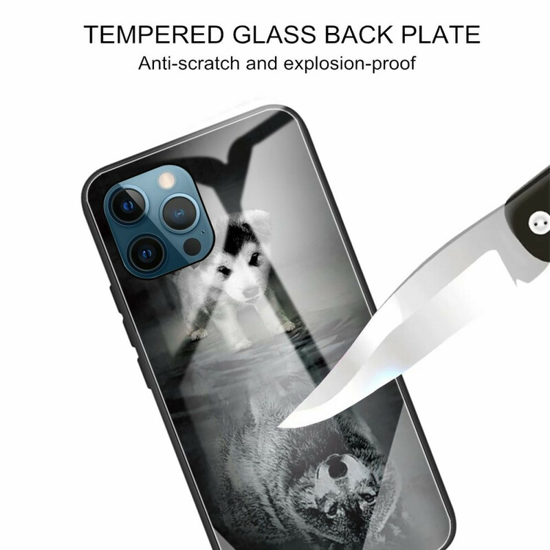 Case iPhone 13 Pro Tempered Glass Puppy Dream