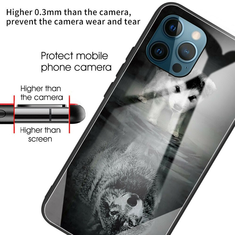 Case iPhone 13 Pro Tempered Glass Puppy Dream