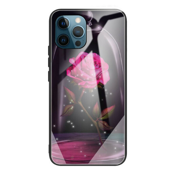 Case iPhone 13 Pro Tempered Glass Magic Pink