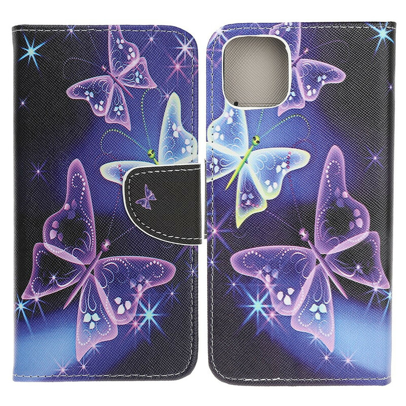 Cover iPhone 13 Pro Papillons Modernes