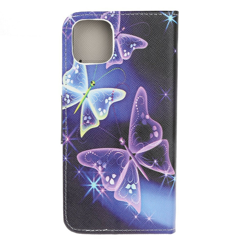 Cover iPhone 13 Pro Papillons Modernes