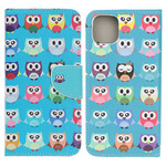 Cover iPhone 13 Pro Multiples Hiboux