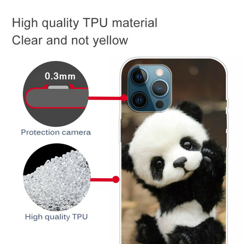 iPhone 13 Pro Max Flexible Panda Case