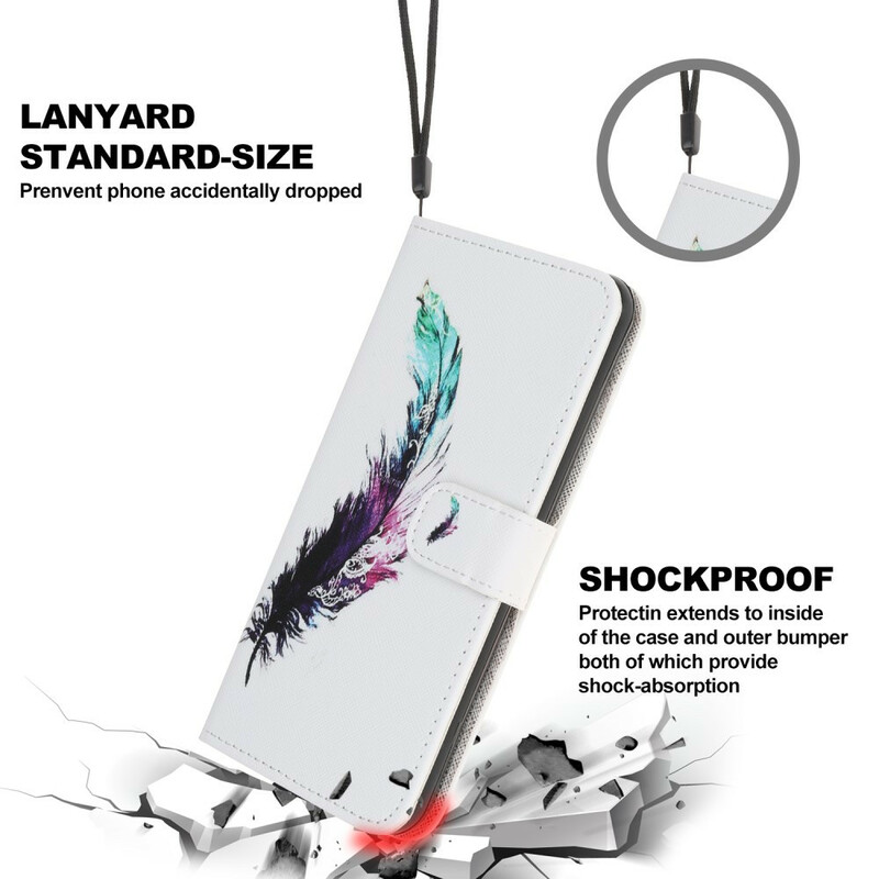 iPhone 13 Pro Feather Lanyard Case