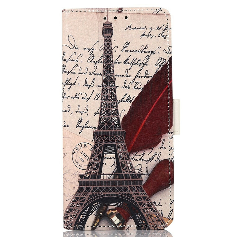 Case iPhone 13 Pro Max Eiffel Tower Poet