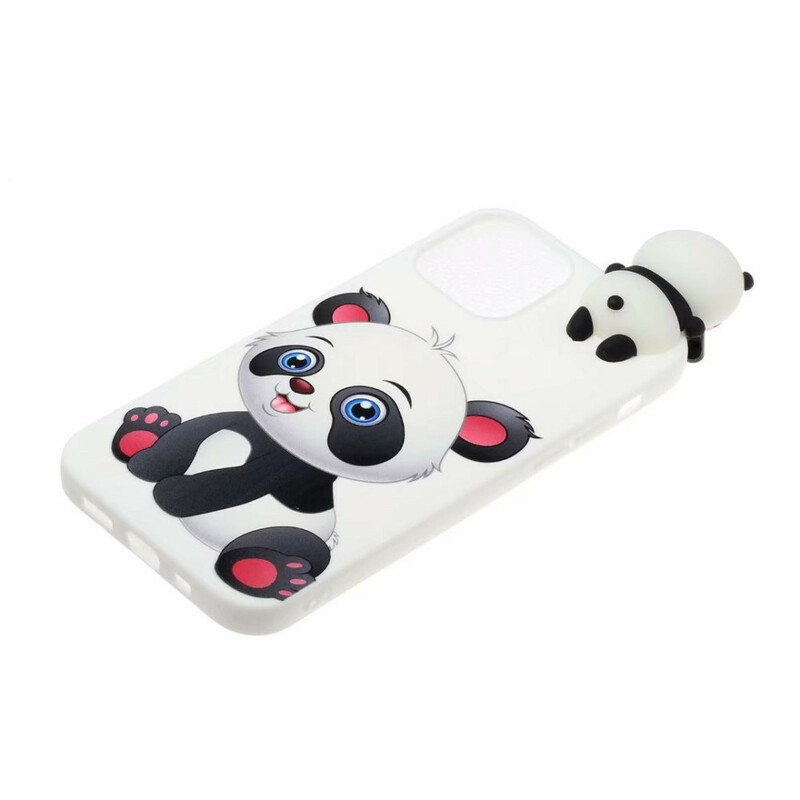 Case iPhone 13 Pro Max Mignon Panda 3D