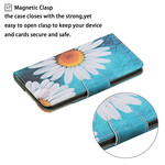Case for iPhone 13 Pro Magistral Flowers with Lanyard
