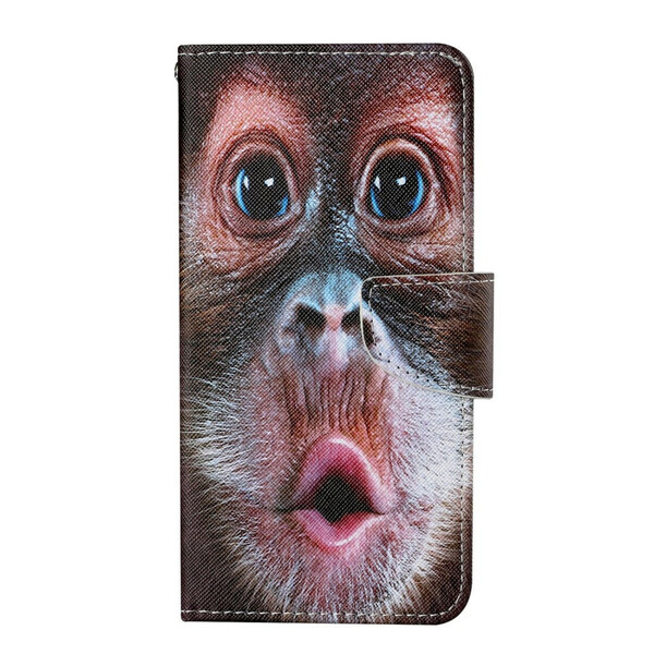 iPhone 13 Pro Lanyard Monkey Case