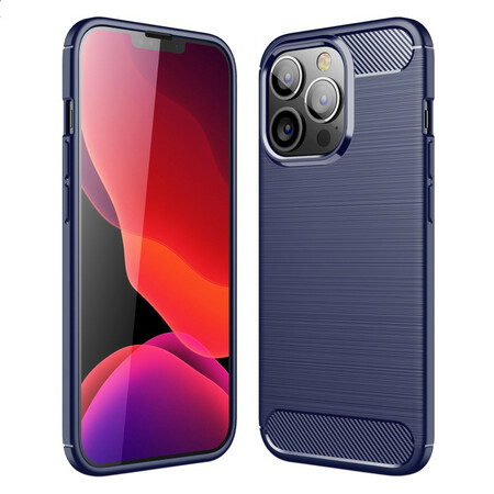 Brushed Carbon Fiber iPhone 13 Pro Case
