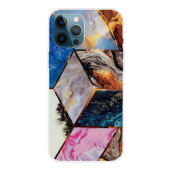 Case iPhone 13 Pro Marble Geometric Variable
