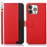 Cover iPhone 13 Pro Style Lychee RFID KHAZNEH