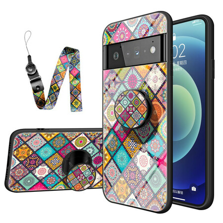 Google Pixel 6 Pro Magnetic Patchwork Case