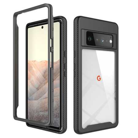 Google Pixel 6 Pro Hybrid Case Beveled Edges