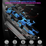 Case iPhone 13 Pro Camouflage Support Amovible