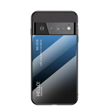Google Pixel 6 Pro Cover Tempered Glass Hello
