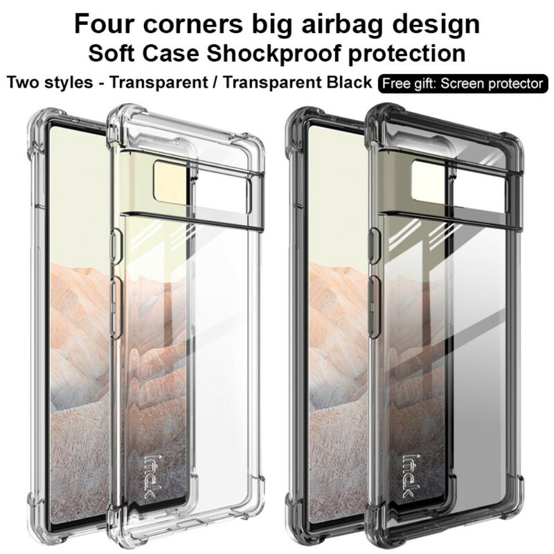 Google Pixel 6 Pro Transparent Silky Silky IMAK Case