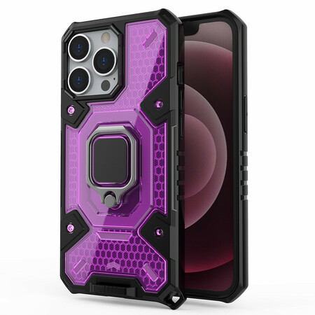 iPhone 13 Pro Honeycomb Case with Ring